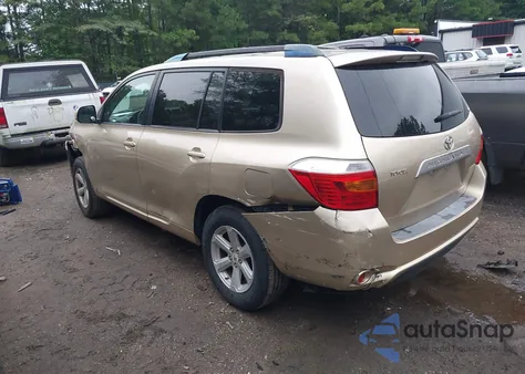 2008 Toyota Highlander из США, поврежденный, VIN JTEDS41A982035707